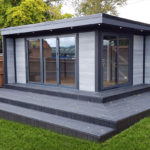 Large Decking Composite Garden Room