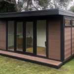 Walnut Double Door Composite Garden Building