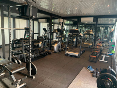 Personnel Trainer Garden Room Gym in Norfolk from Composite Garden Buildings