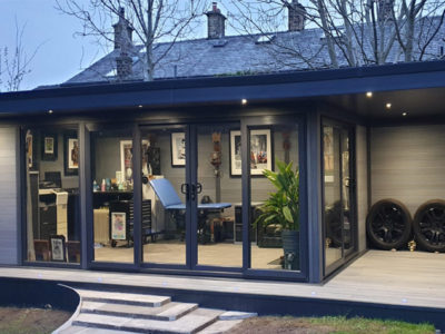 Tattoo Parlour Garden Room in Cardiff from Greenspace Living