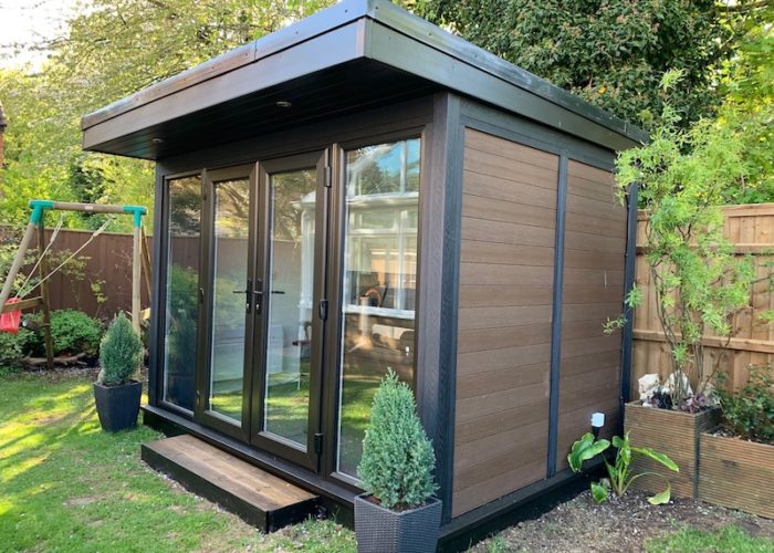 Walnut Ashmere Working From Home Garden Room