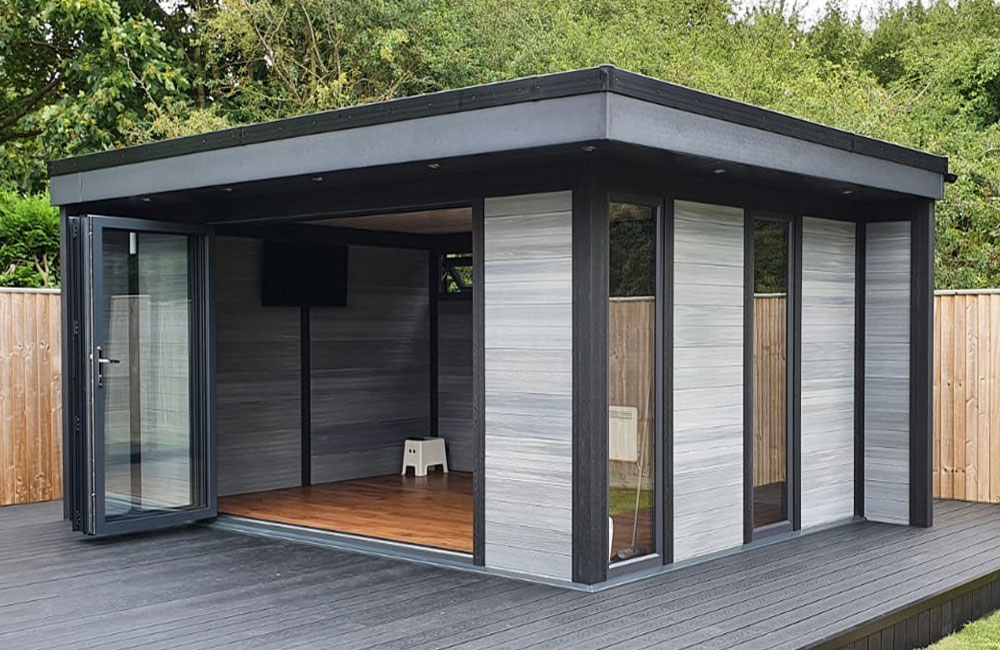 Garden Rooms With Matching Decking